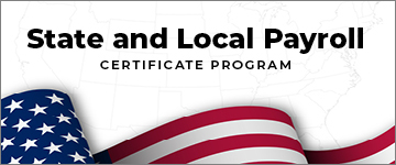 State and Local Payroll Certificate Program
